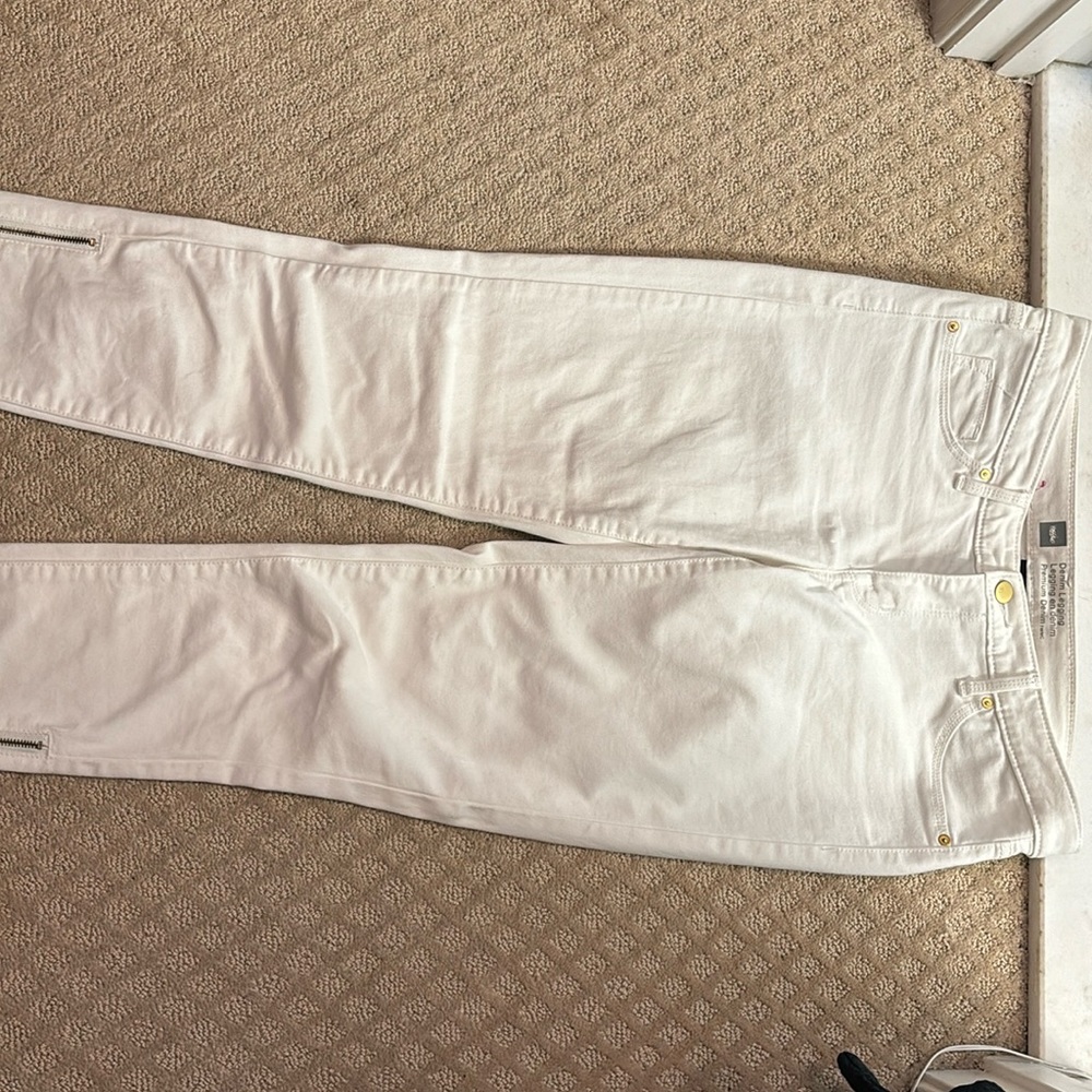Massimo White “Denim Leggings” Jeans